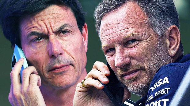 Toto Wolff and Christian Horner