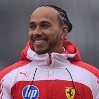Is this Ferrari's year? Lewis Hamilton all smiles after Barcelona shakedown