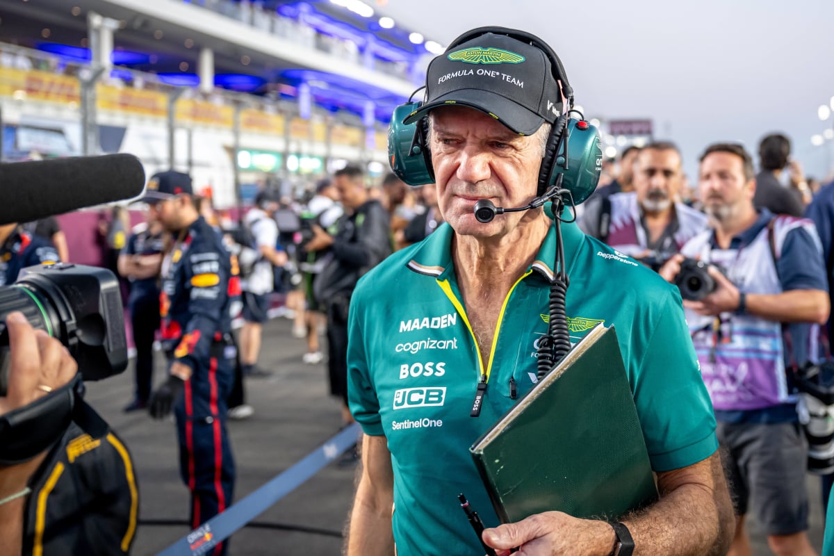 Newey on the grid in Qatar