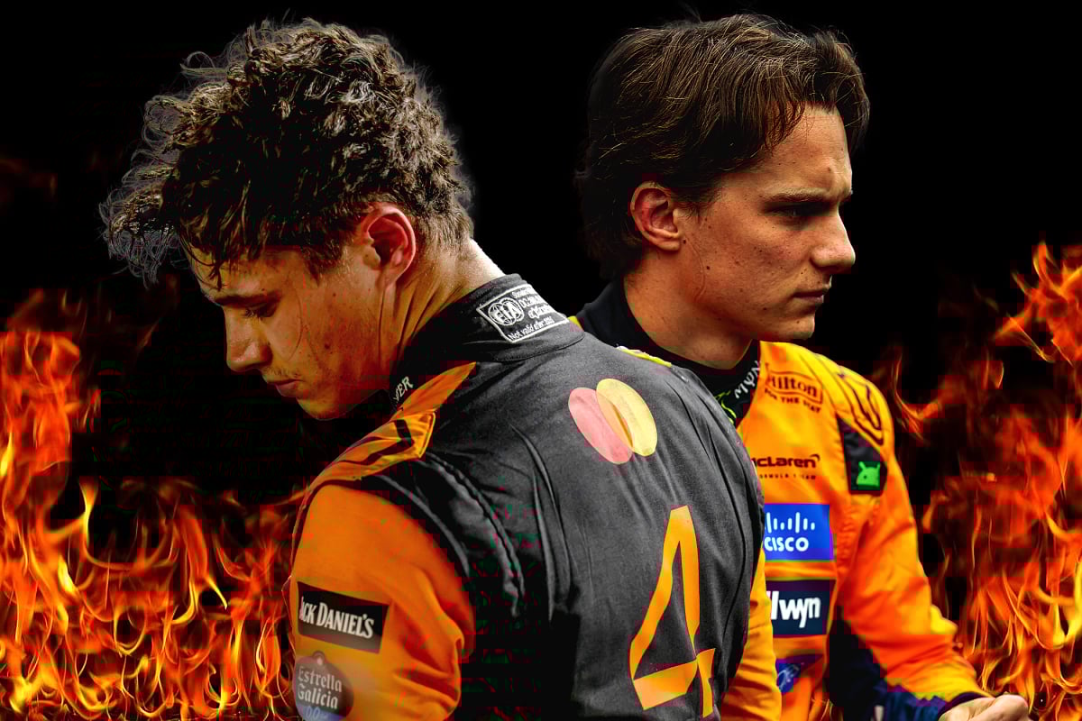 Lando Norris and Oscar Piastri