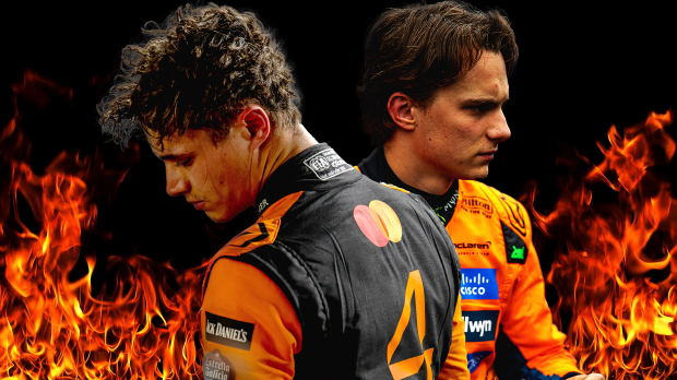 Lando Norris and Oscar Piastri