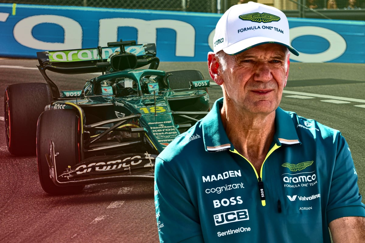 Newey and Stroll at Aston Martin