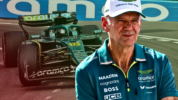 Newey and Stroll at Aston Martin