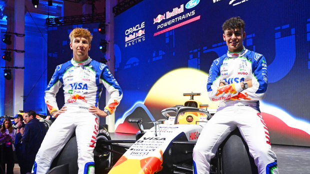 Liam Lawson, Arvid Lindblad, Racing Bulls, RED BULL CONTENTPOOL