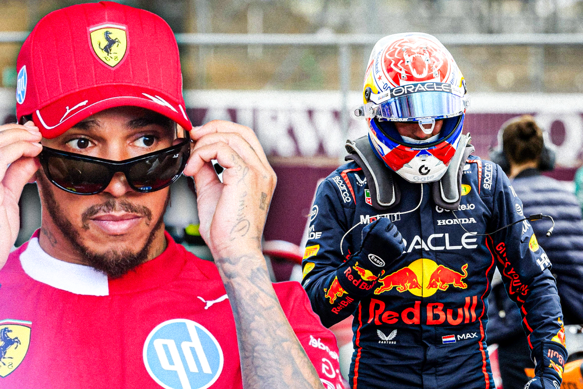 Hamilton, Verstappen, socials