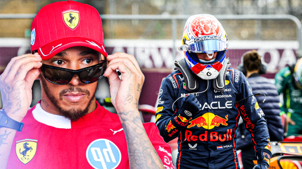 Hamilton, Verstappen, socials