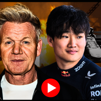 Yuki Tsunoda stunned by Gordon Ramsay after losing car in hilarious video